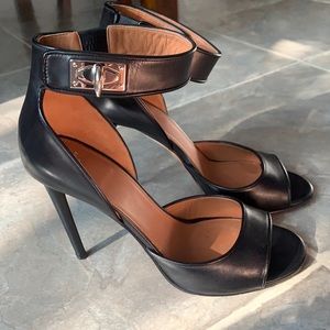 Givenchy Shark Lock Strap Heels